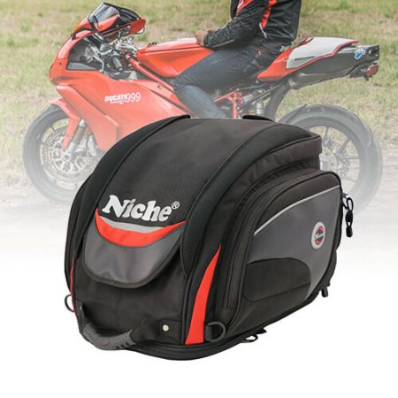 Bolsa para capacete de tamanho completo no atacado, bolsa traseira para motocicleta